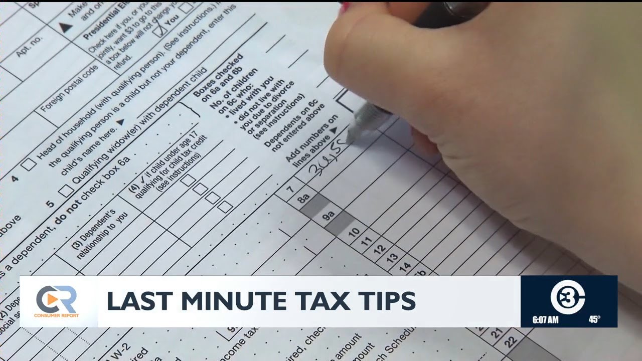 last minute tax tips - Article 3